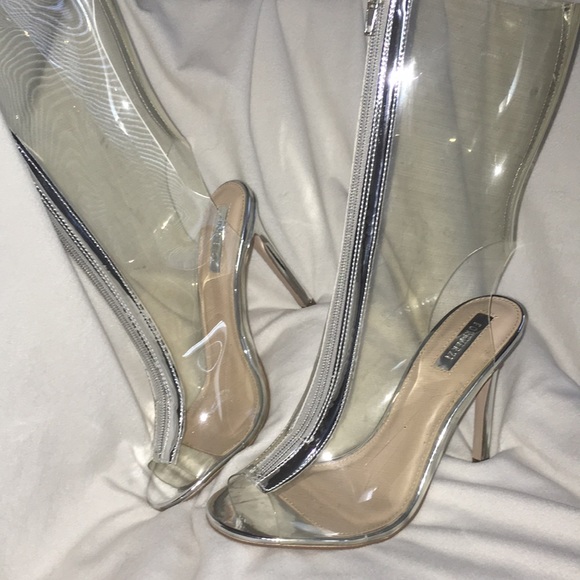 💗 Shoes - SEXY CLEAR BOOTIES
